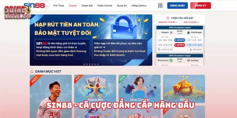 nhà cái sin88